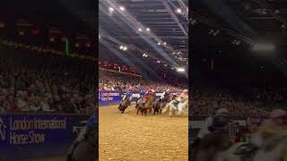 Shetland Grand national 2024 LondonInternationalHorse [upl. by Reeher]