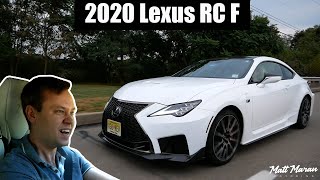 Review 2020 Lexus RC F [upl. by Atteroc796]