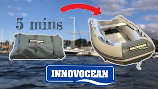 How to Assemble and Setup an Inflatable Boat in 5 Minutes [upl. by Loux]