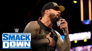 Jimmy Uso fires back at Roman Reigns SmackDown June 11 2021 [upl. by Hibbitts]