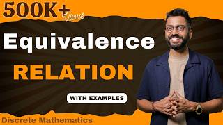 Equivalence Relation in Discrete Mathematics with examples [upl. by Ahsenet919]