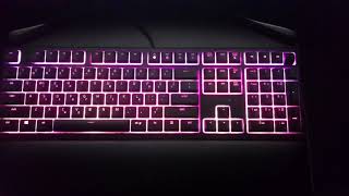 Razer Ornata V2 lighting effects [upl. by Yennaiv]