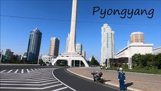 Pelas ruas da capital da COREIA DO NORTE  Pyongyang 2019 [upl. by Hally135]