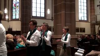 Flashmob im Sonntagsgottesdienst [upl. by Airetnuhs]