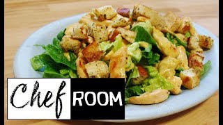 Ensalada Cesar con Pollo  Chicken Caesar Salad [upl. by Ravens]