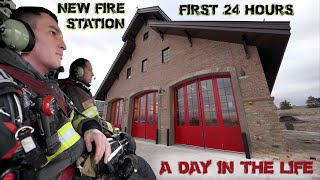 First 24 Hours in a New Fire Station  A Day in the Life [upl. by Launce]