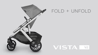 UPPAbaby Vista V2  Fold  Unfold [upl. by Blancha173]