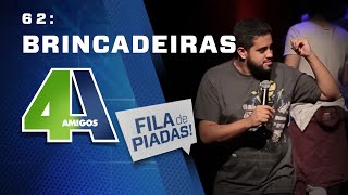 FILA DE PIADAS  BRINCADEIRAS DE INFÂNCIA  62 [upl. by Hgielac]