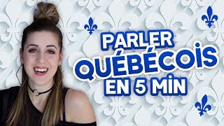 PARLER QUÉBÉCOIS EN 5 MINUTES  DENYZEE [upl. by Notsej54]