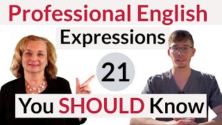 21 Professional English Expressions You Should Know [upl. by Gus]