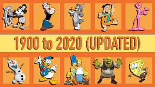 The Film History of Cartoons and Animation UPDATED 2020 [upl. by Nairad]