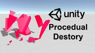 Procedural Destroy in Unity  Lazy Tutorial [upl. by Valenba]