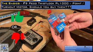 Peco PL1000  PL1001 TwistLock Point  Turnout Motor  To Buy or Not to Buy [upl. by Aseek]