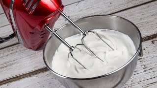 How to make a STABILIZED WHIPPED CREAM RECIPE with gelatin [upl. by Etteniotnna]