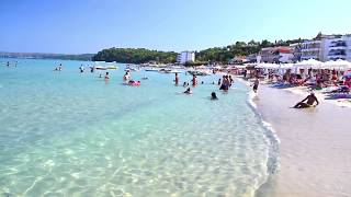 Kallithea city beach in Kassandra peninsula [upl. by Osnofledi700]