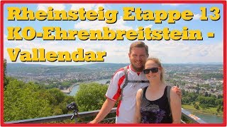 Rheinsteig Etappe 13 Ehrenbreitstein  Vallendar [upl. by Welch611]