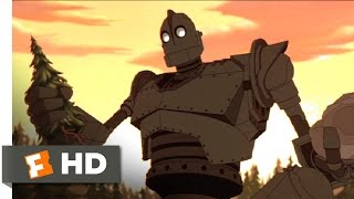 The Iron Giant 210 Movie CLIP  Rock and Tree 1999 HD [upl. by Sisxela]