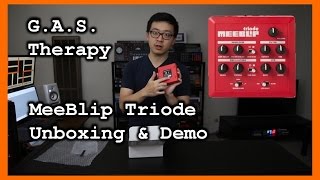 MeeBlip Triode Synth Unboxing amp Demo  GAS Therapy [upl. by Sibell]