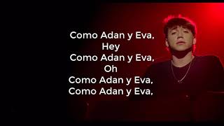 Adán y Eva  Paulo Londra  LETRA [upl. by Gagne]