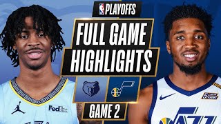 8 GRIZZLIES at 1 JAZZ  FULL GAME HIGHLIGHTS  May 26 2021 [upl. by Lamberto]