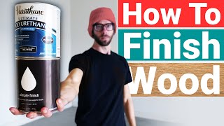 What Finish Should I Use  Woodworking Beginner Tips [upl. by Chaing]