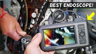 DEPSTECH DS300 Dual Lens Industrial Endoscope HD Digital Borescope Inspection Camera PRODUCT REVIEW [upl. by Roana]