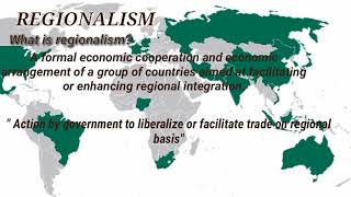 Regionalization and Globalization [upl. by Eberle]