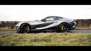 Ferrari 812 Superfast Drive Acceleration amp Sound [upl. by Kolva]