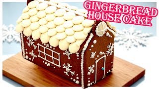 Professional Baker Teaches You How To Make GINGERBREAD HOUSE [upl. by Aicenet]