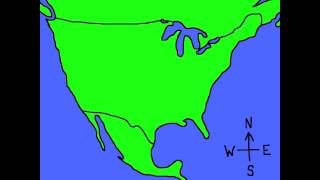 North South East and West  Rockin English Directions Song [upl. by Bonilla]