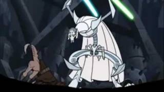 General Grievous vs Jedi Full scene [upl. by Nereil]