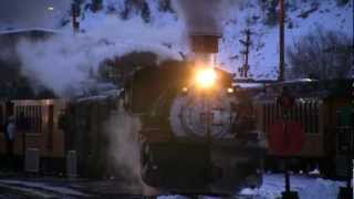 The Polar Express on the Durango and Silverton Narrow Gauge Railroad [upl. by Grete]