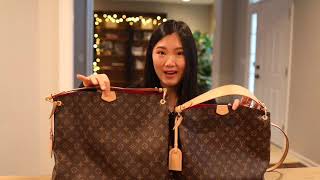 Louis Vuitton Graceful PM and Graceful MM Comparison and review  by Mcraft Leather [upl. by Charteris]