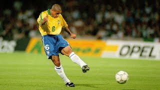 Roberto Carlos Free Kick Goal vs France  1997 [upl. by Tchao676]