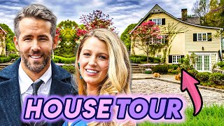 Ryan Reynolds amp Blake Lively  House Tour  New York Country Mansion amp More [upl. by Uziel]