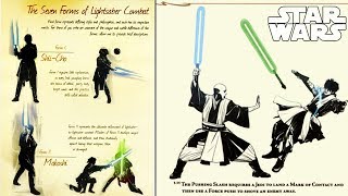 ALL 7 LIGHTSABER FIGHTING STYLES EXPLAINED INDEPTH  Star Wars Explained [upl. by Eillim]