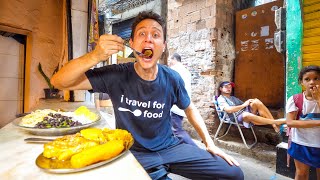 Inside FAVELAS of Rio de Janeiro  BRAZILIAN FOOD TOUR  National Dish of Brazil [upl. by Auop]