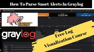 4 How To Parse Snort IDS Logs in Graylog  Free Log Management And Visualization Course [upl. by Lemuel]