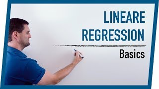 Einfache Lineare Regression Basics  Statistik  Mathe by Daniel Jung [upl. by Uis798]