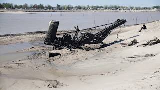 Footage of vanished Michigan lake after dam failure [upl. by Ikim]