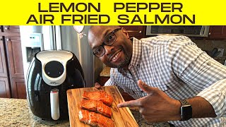 AIR FRIED SALMON RECIPE  POWER AIR FRYER XL [upl. by Glyn]