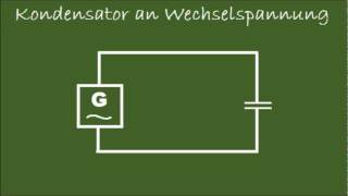 Kondensator an Wechselspannung [upl. by Aicela]