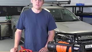 Quick amp Easy DIY video on how to install a Domin8r winch onto your 4WD [upl. by Seilenna576]