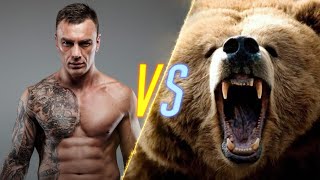 Man VS Grizzly Bear [upl. by Alguire]