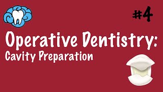 Operative Dentistry  Cavity Preparation  INBDE ADAT [upl. by Laerol]