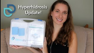 Hyperhidrosis Update Dermadry Iontophoresis Device Results 2 Years Later [upl. by Gnahk]