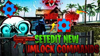 free fire android The setedit commands tutorial  Set edit settings tutorial head tracking scrpit [upl. by Howard]