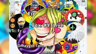 AGARIO MOBILE LIVESTREAM  Vox [upl. by Ahseikan]