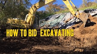 How to Bid Excavating and Grading [upl. by Claire190]