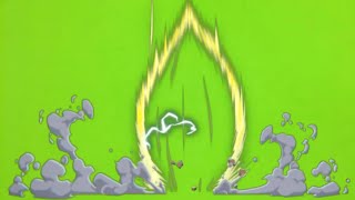 Super Saiyan like green screen fx [upl. by Perusse]